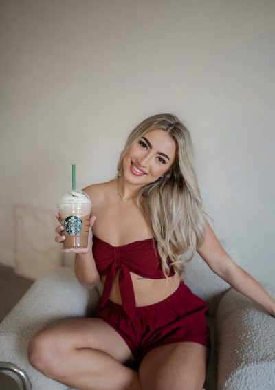 Croptop Loli - bordó